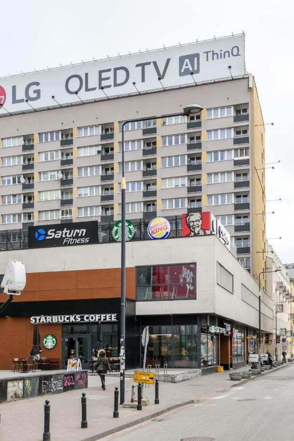 ワルシャワApartament Widok Centrumアパートメント エクステリア 写真